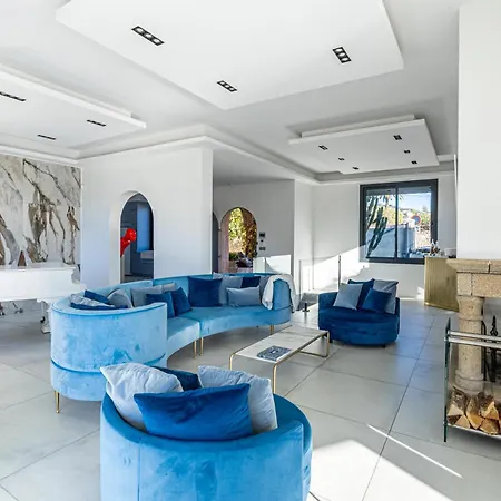 Villa Jaliel I French Riviera I 270m2 I I 10 Minutes Du Centre-ville I 12 Personnes Cannes