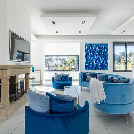 Villa Jaliel I French Riviera I 270m2 I I 10 Minutes Du Centre-ville I 12 Personnes Cannes